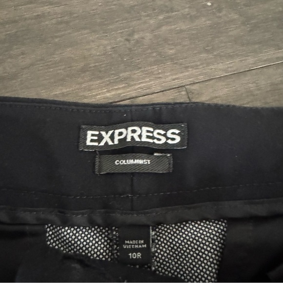 Express womens black and white pants 10r - Picture 2 of 3